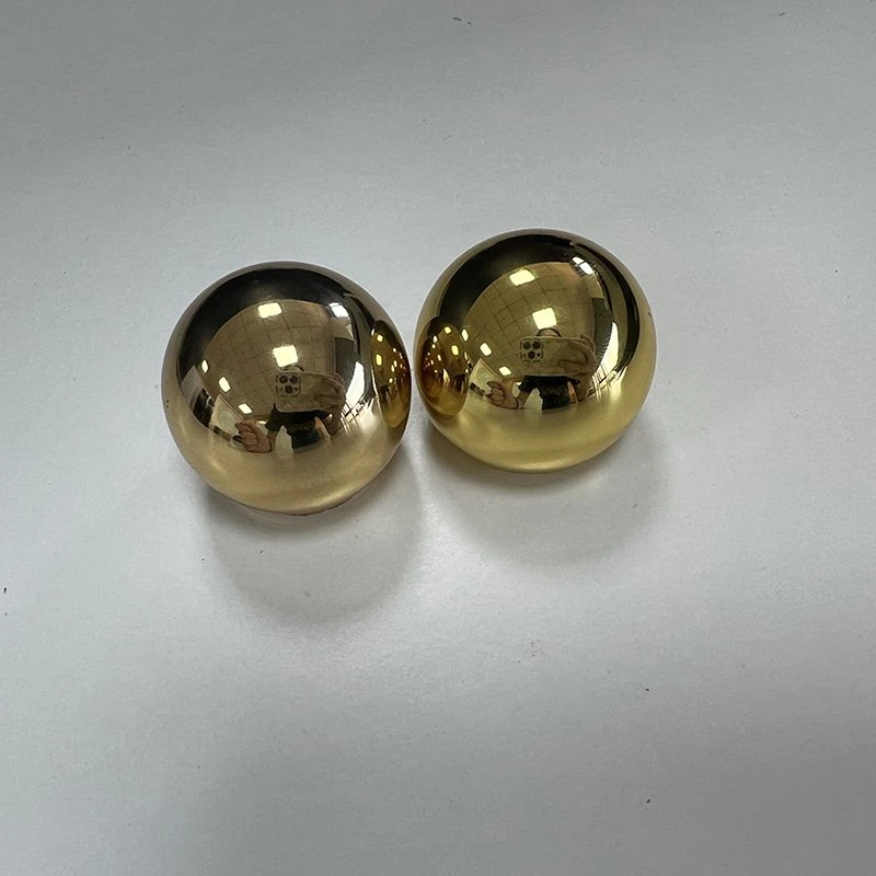 Gold Spherical Round Ball Shape Perfume Metal Zamc Cap